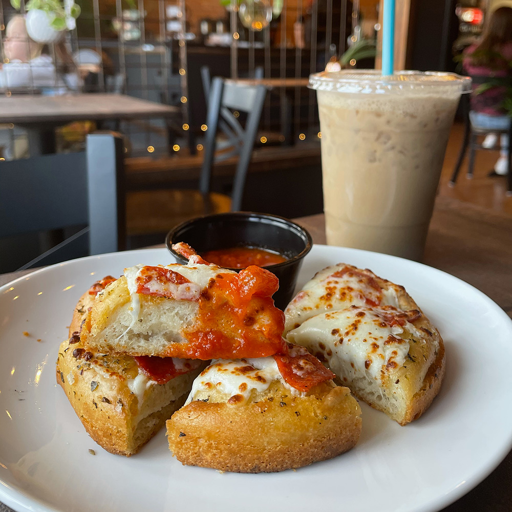 Pizza Focaccia and a Butterbeer