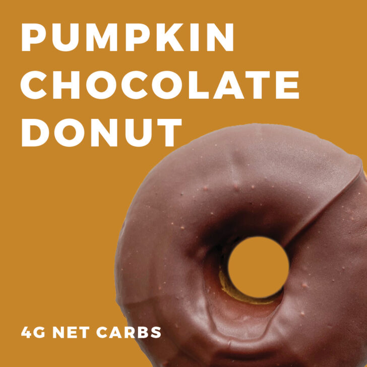 Pumpkin Chocolate Donut